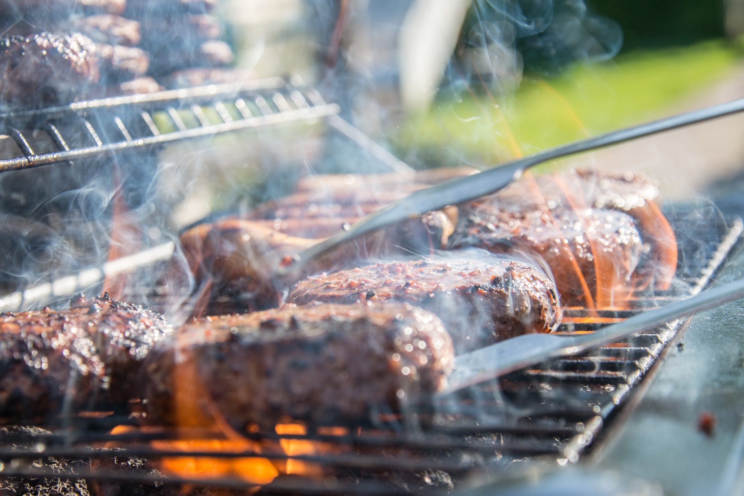 Grillen und Kochen